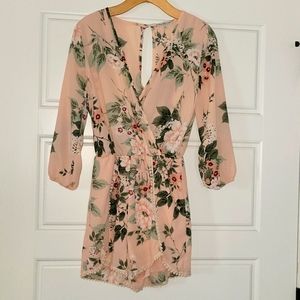 Charlotte Russe Floral Romper